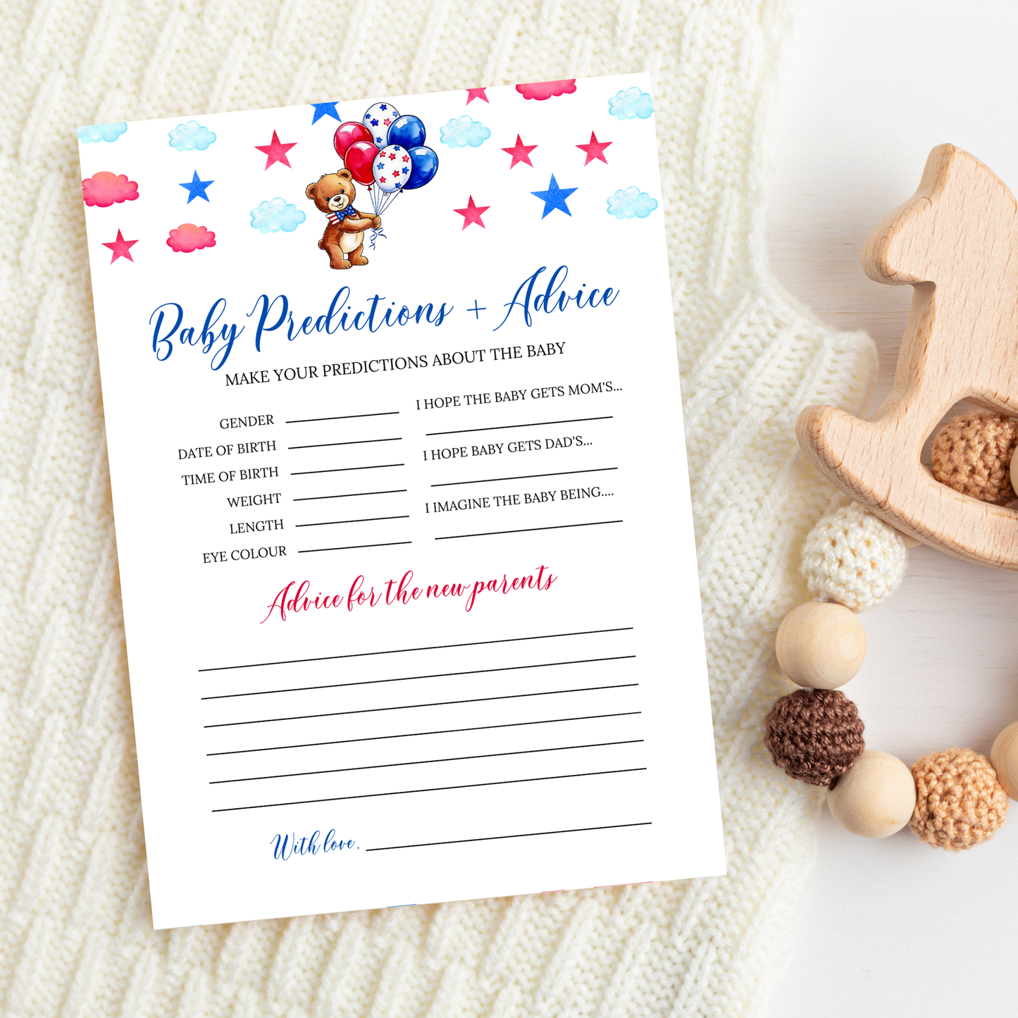 40 Patriotic Baby Shower Game