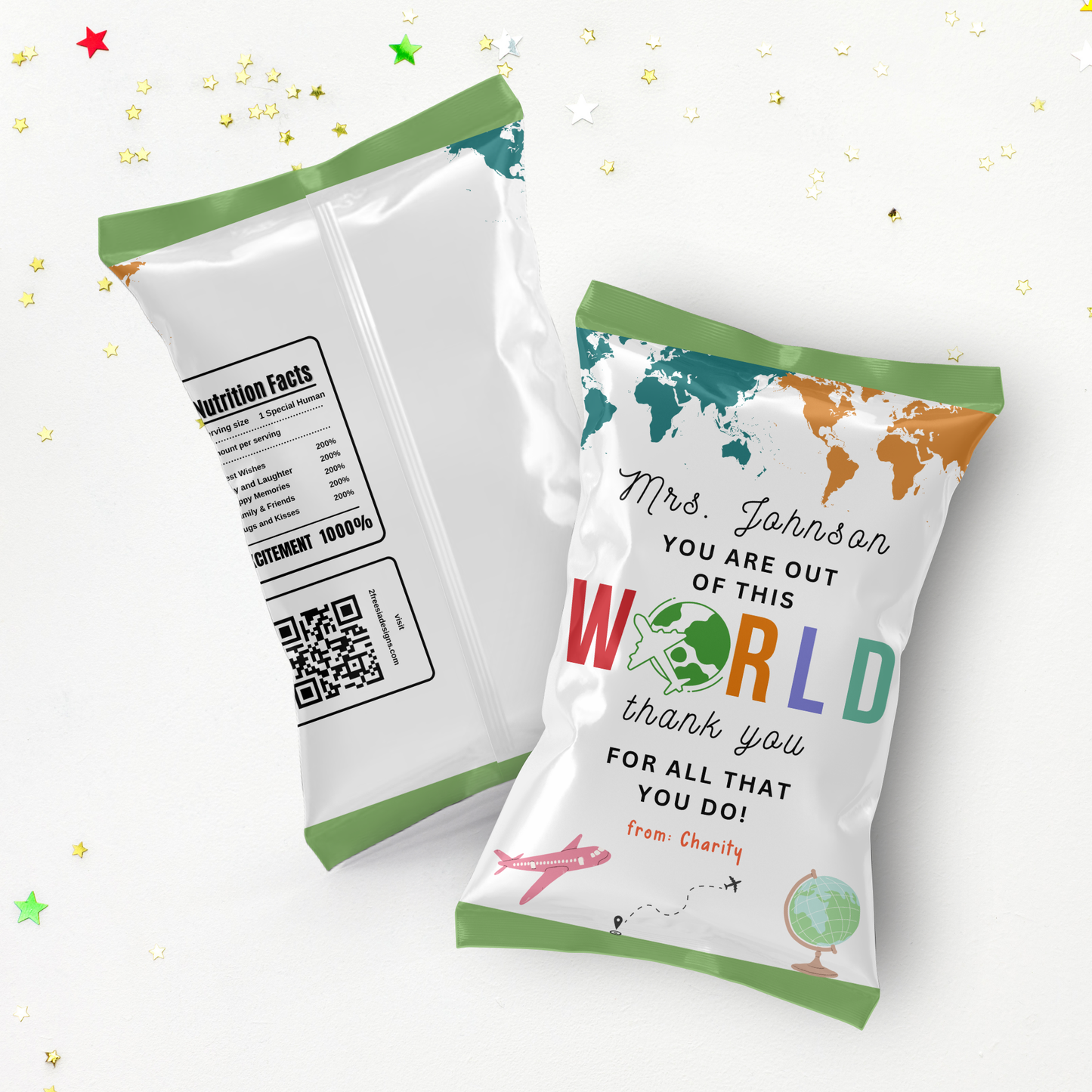 Out of This World Teacher Appreciation Chip Bag