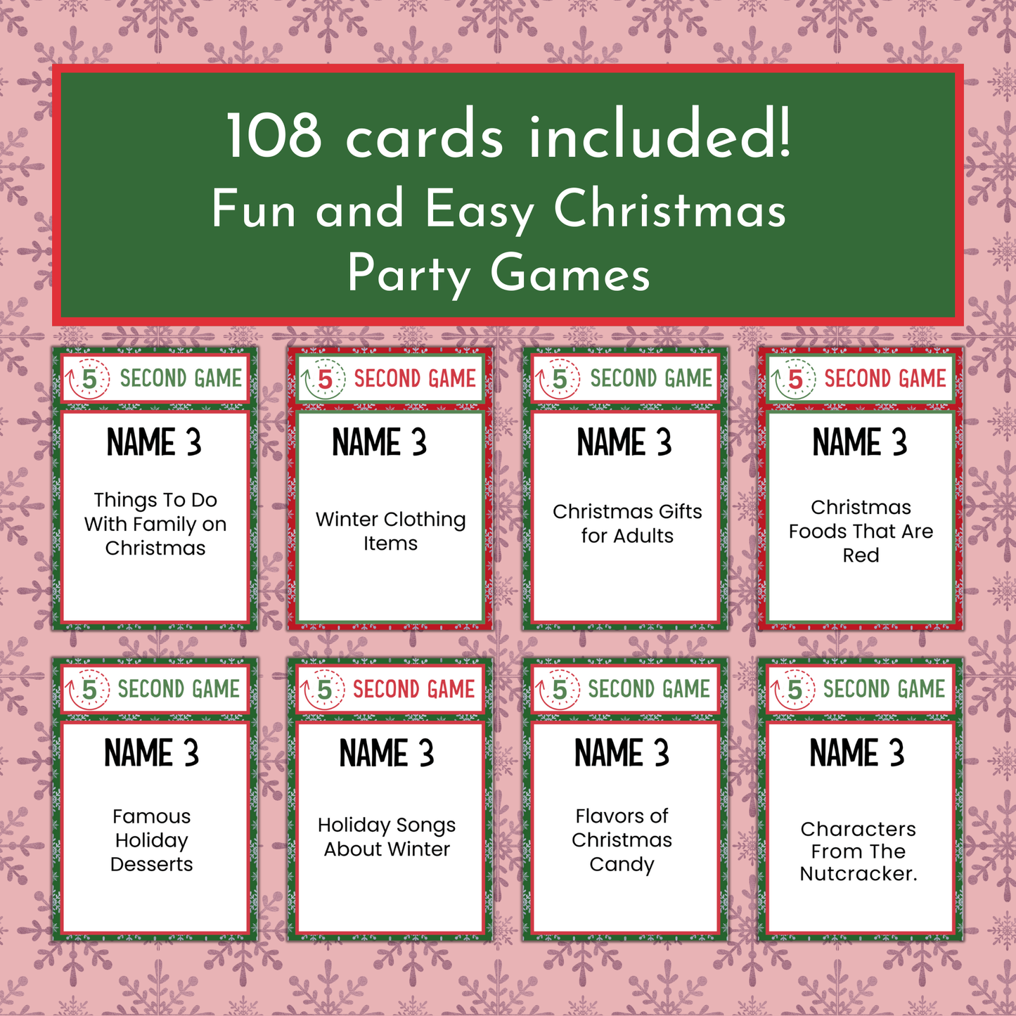 Christmas 5 Second Game