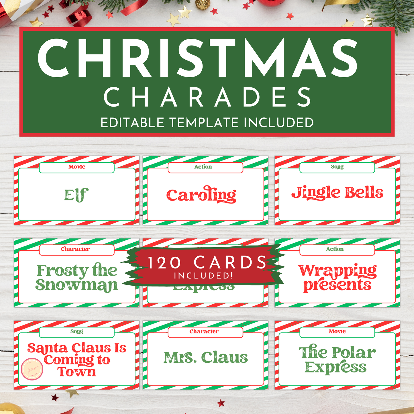 Christmas Charades Game 01