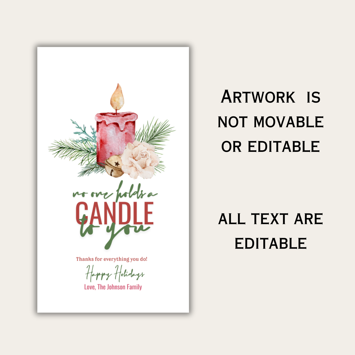 No one Holds a Candle To You | Teacher Appreciation
