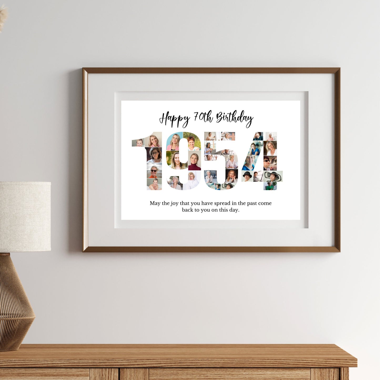 1954 Photo Collage Template