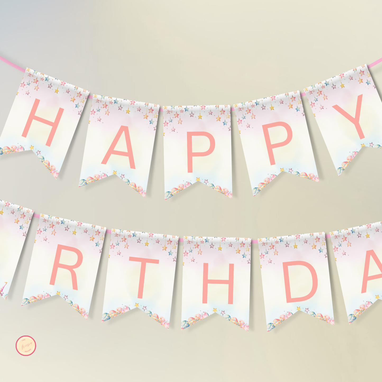 Sweet Celebration Birthday Banner