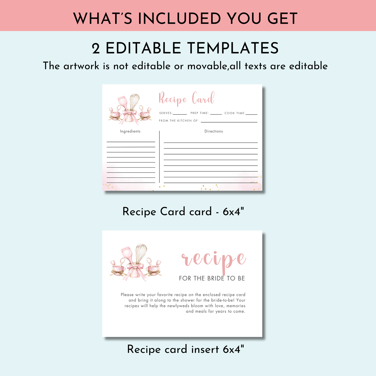 Whisked Away Recipe Card