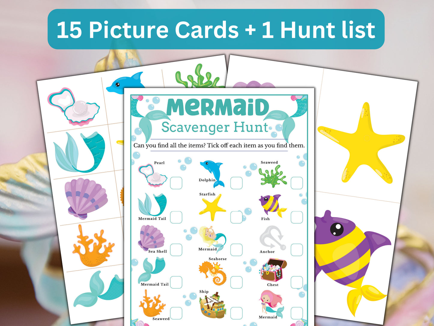 Mermaid Treasure Hunt