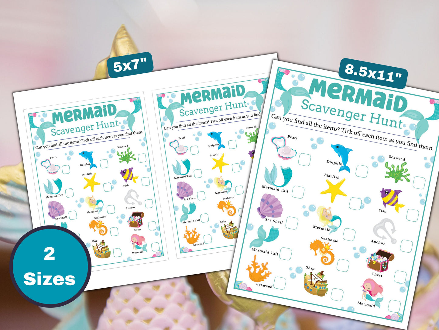 Mermaid Treasure Hunt