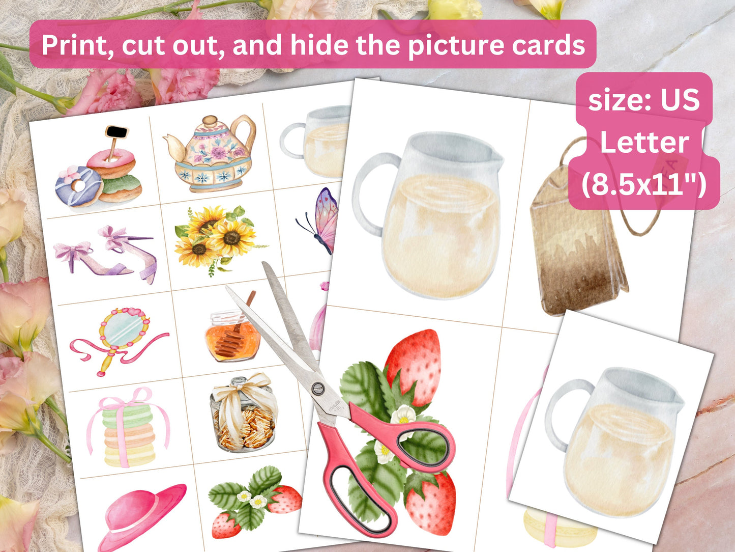 Tea Party Scavenger Hunt