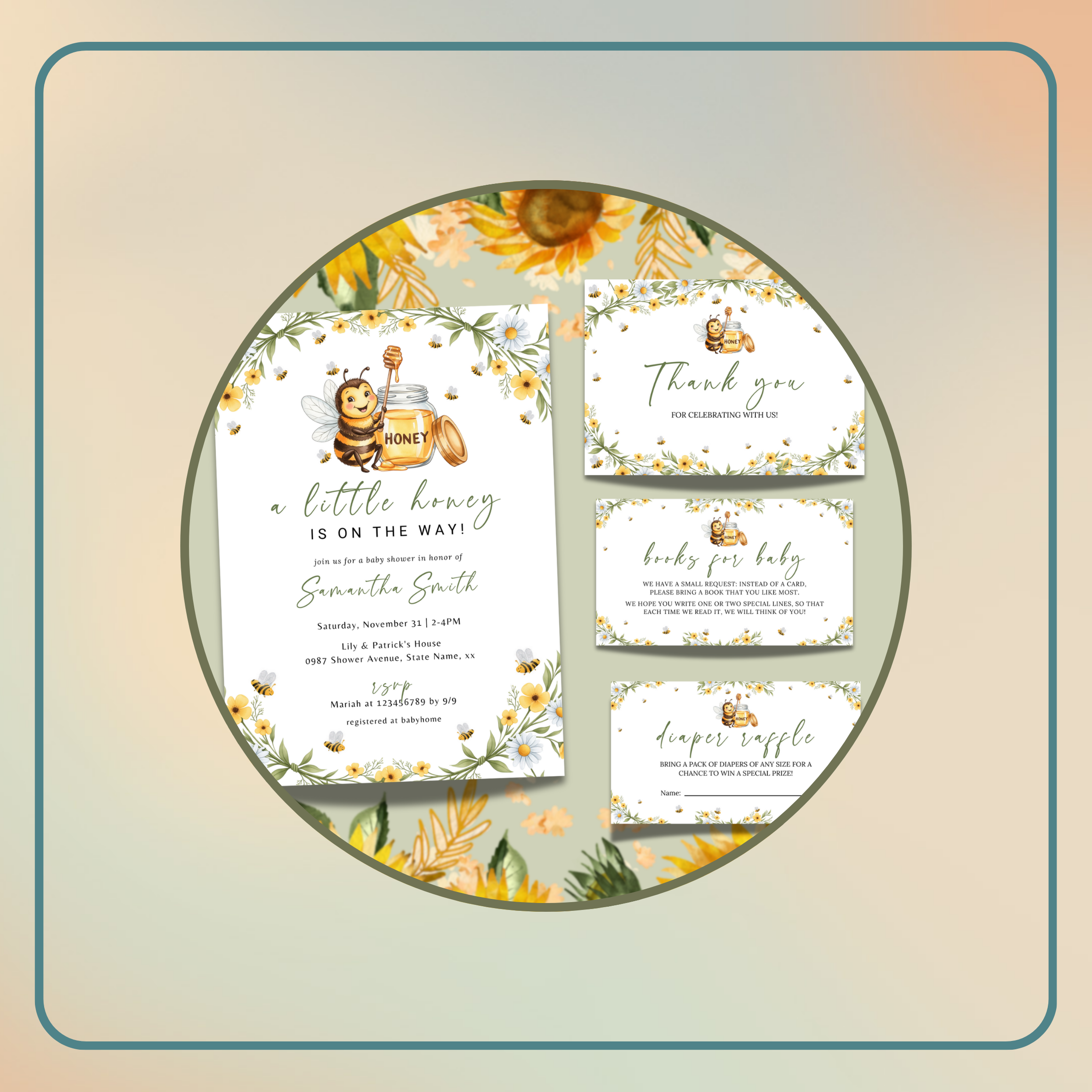 Baby shower Printables