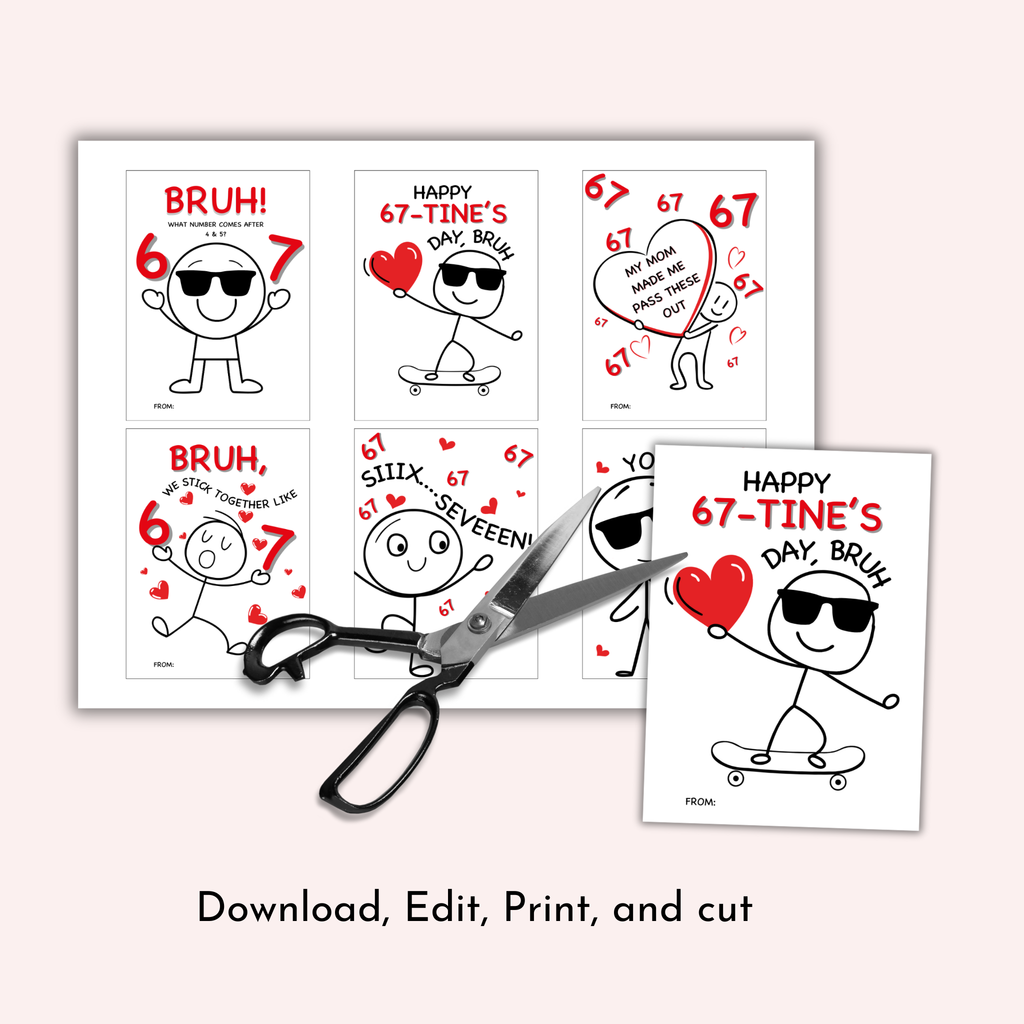 67 Valentine Cards