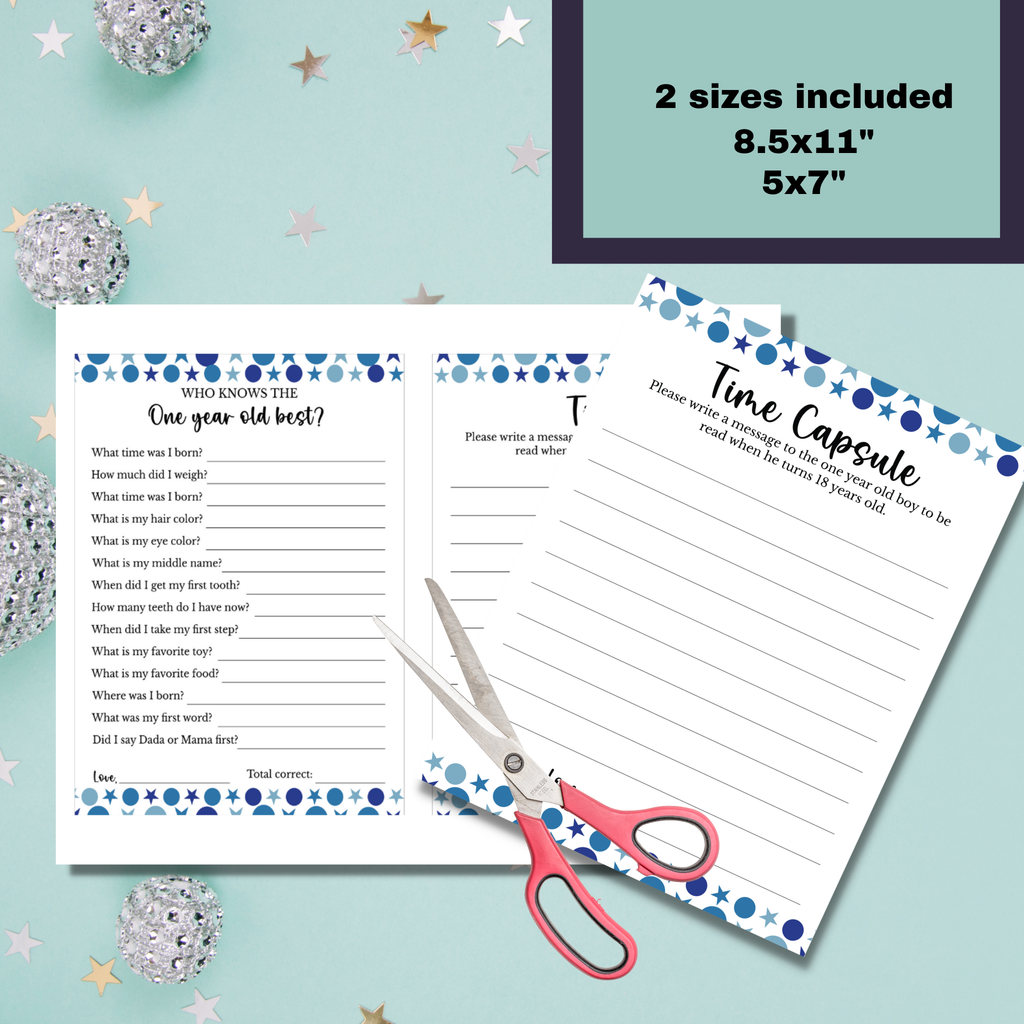 First Birthday Party Games for Boys