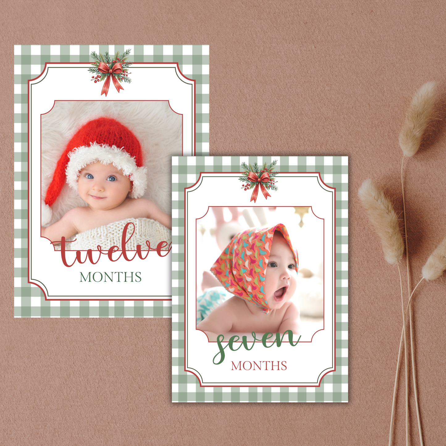 Christmas Birthday Photo Banner