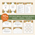 Love at First Spritz Bridal Shower Games & Signs