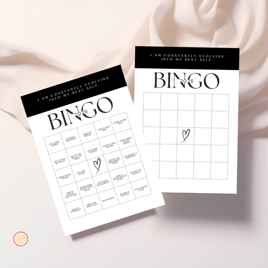 2026 Vision Board Bingo