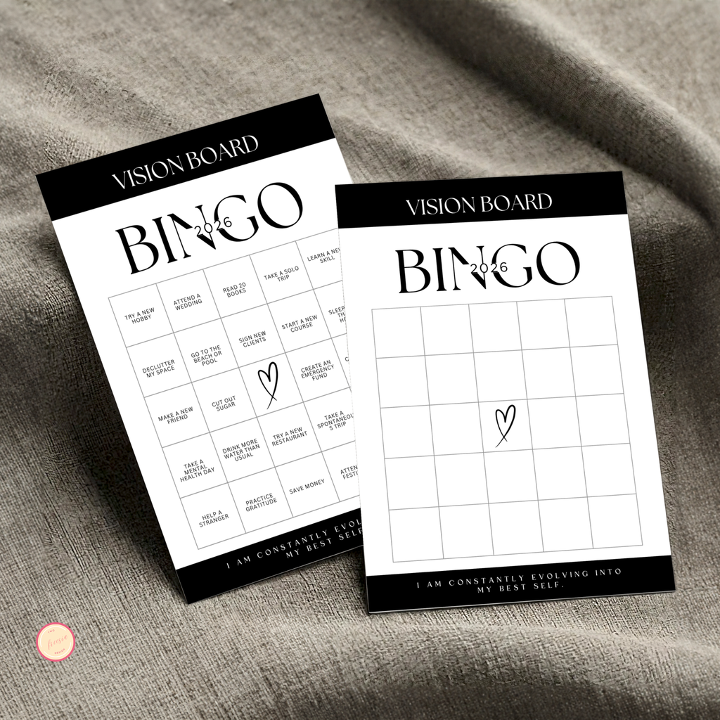 2026 Vision Board Bingo