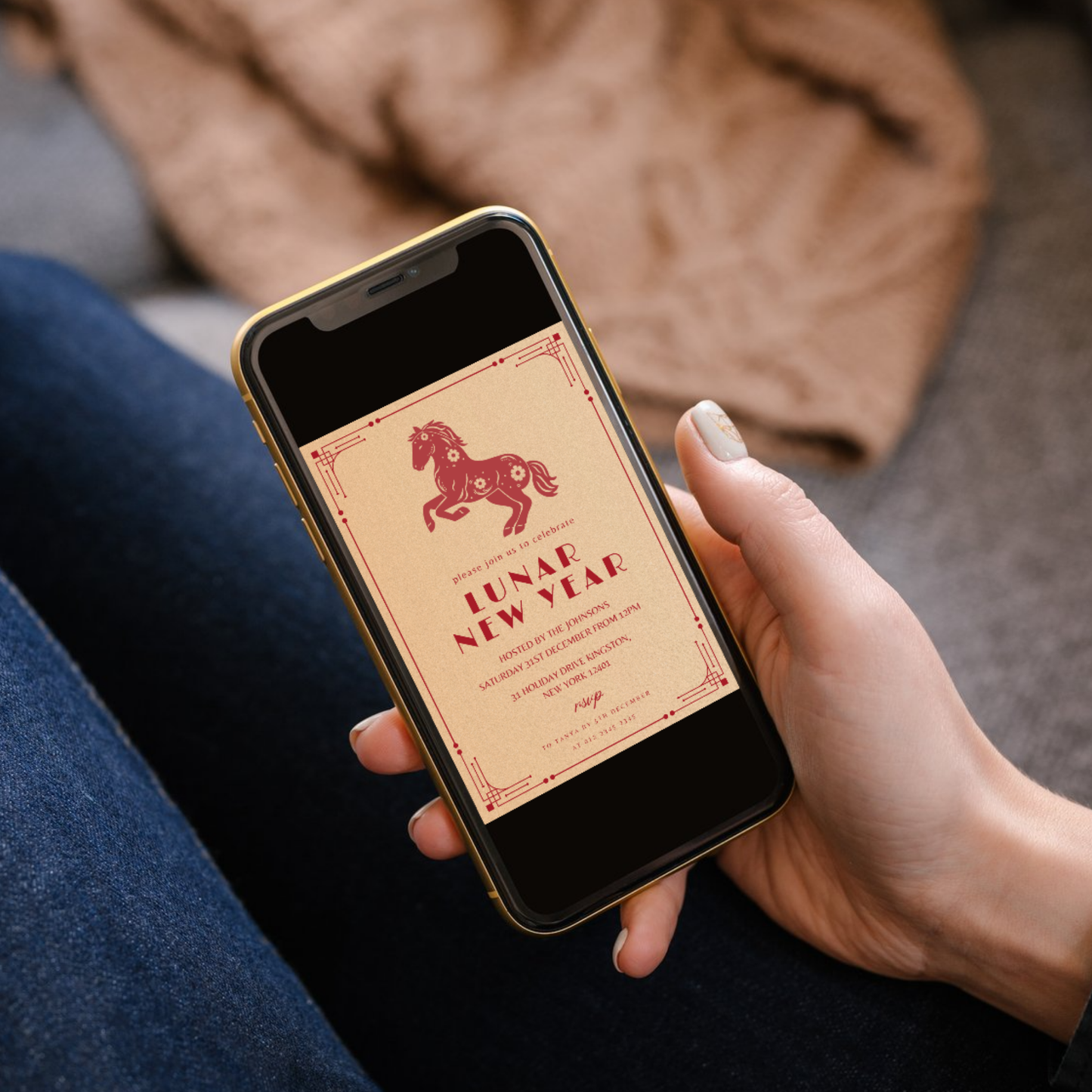 Chinese New Year Invitation