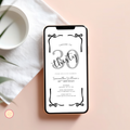 Cheers to 30 Invitation Template