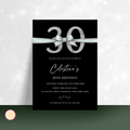 30th Birthday Invitation