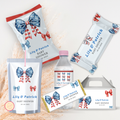 Patriotic Baby Shower Favor Bundle - Bows
