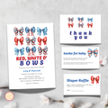 Patriotic Baby Shower Invitation Bundle