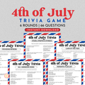 4th of July Trivia Game Bundle