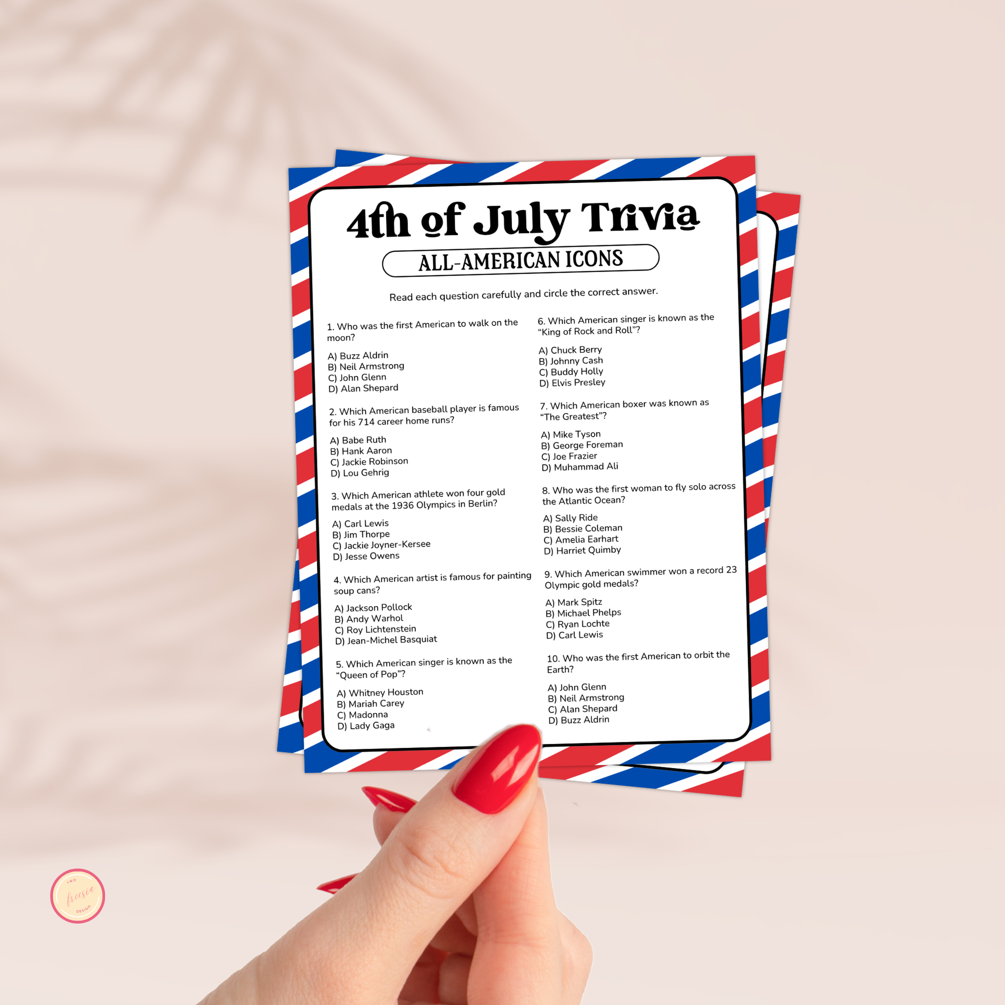 4th July Trivia | All-American Icons