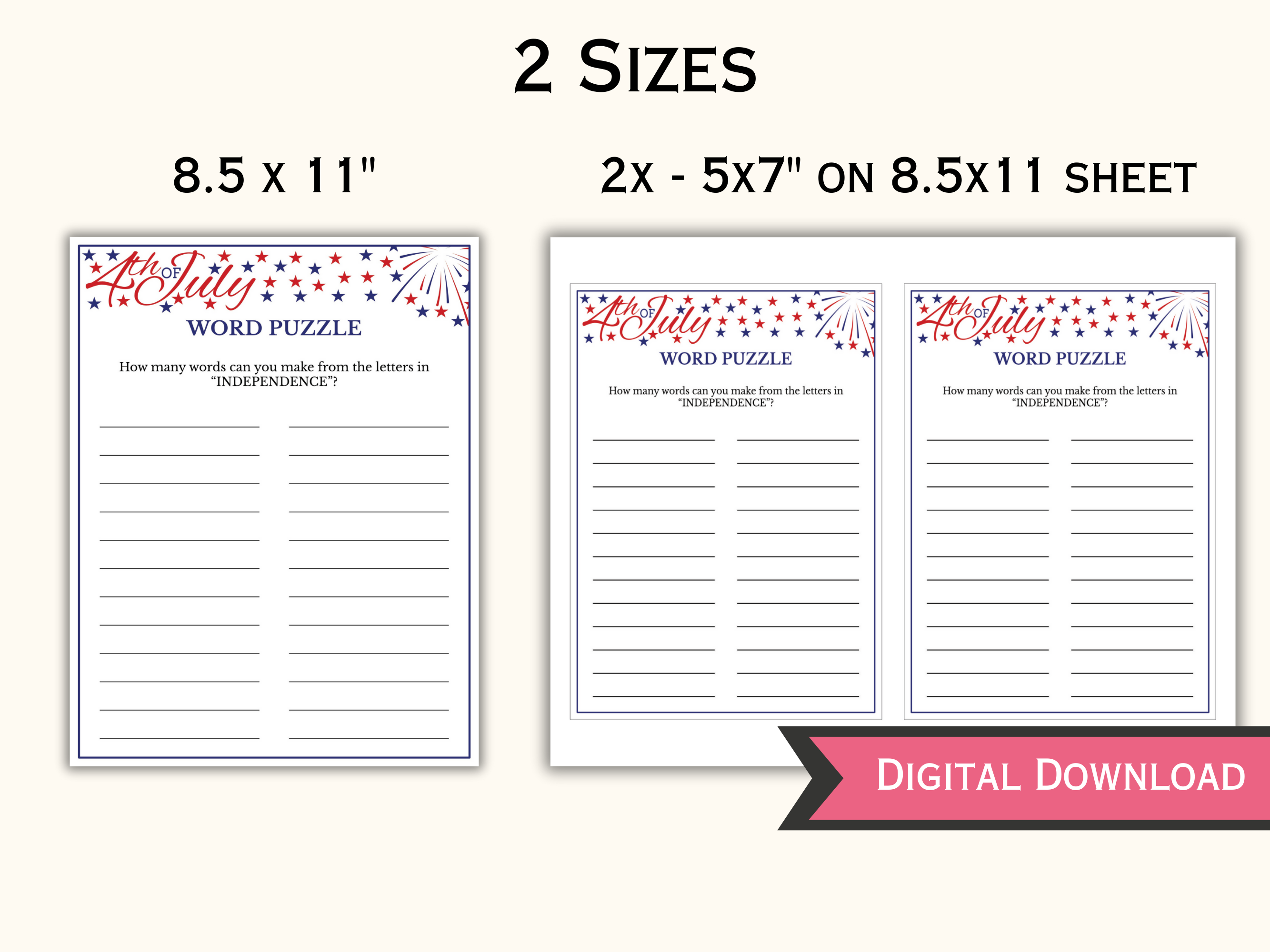 Fourth of July - 30 Party Games