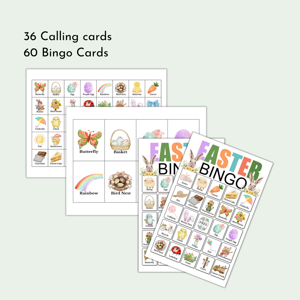 Easter Bingo Game