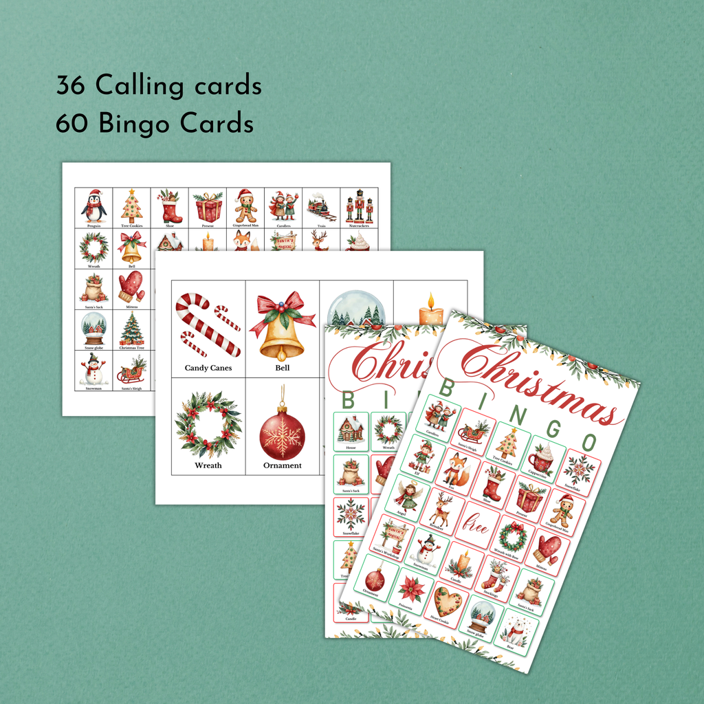 Christmas Bingo Game