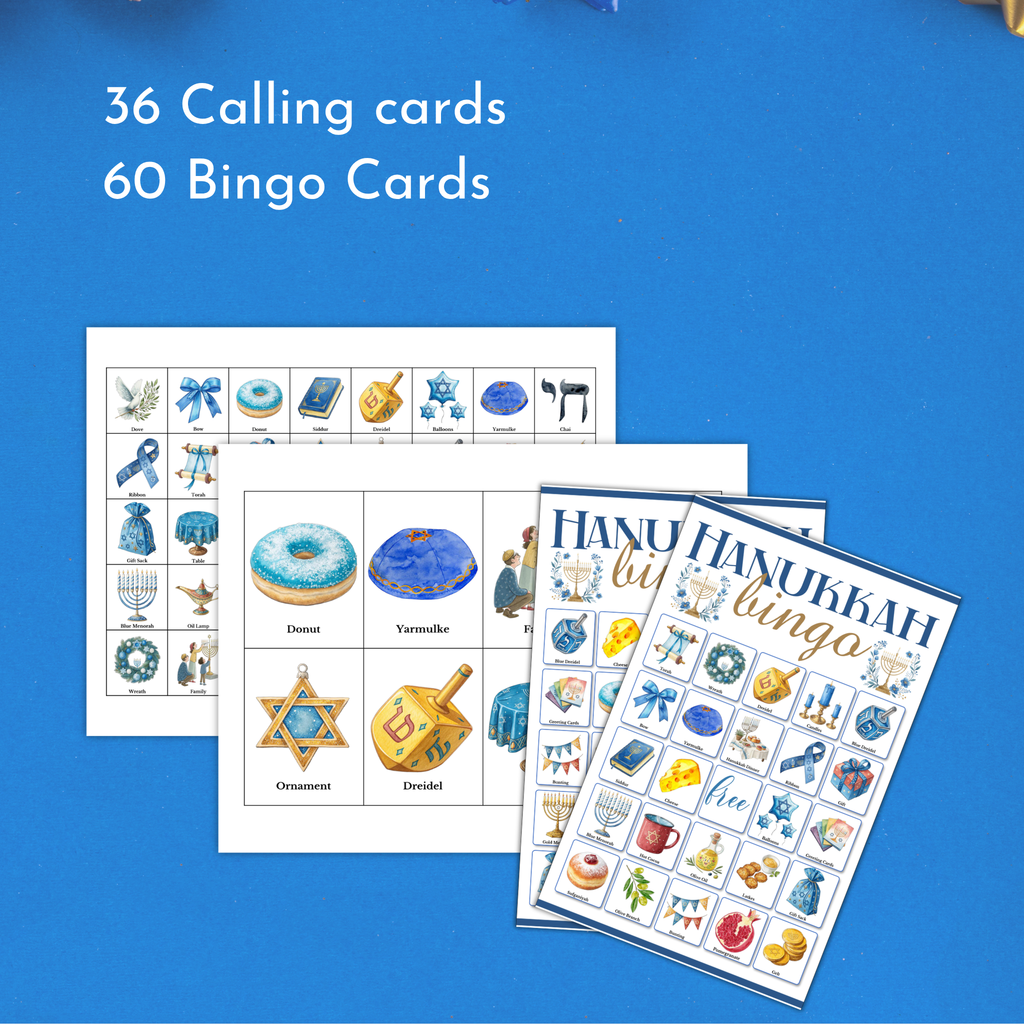 Hanukkah Bingo Game