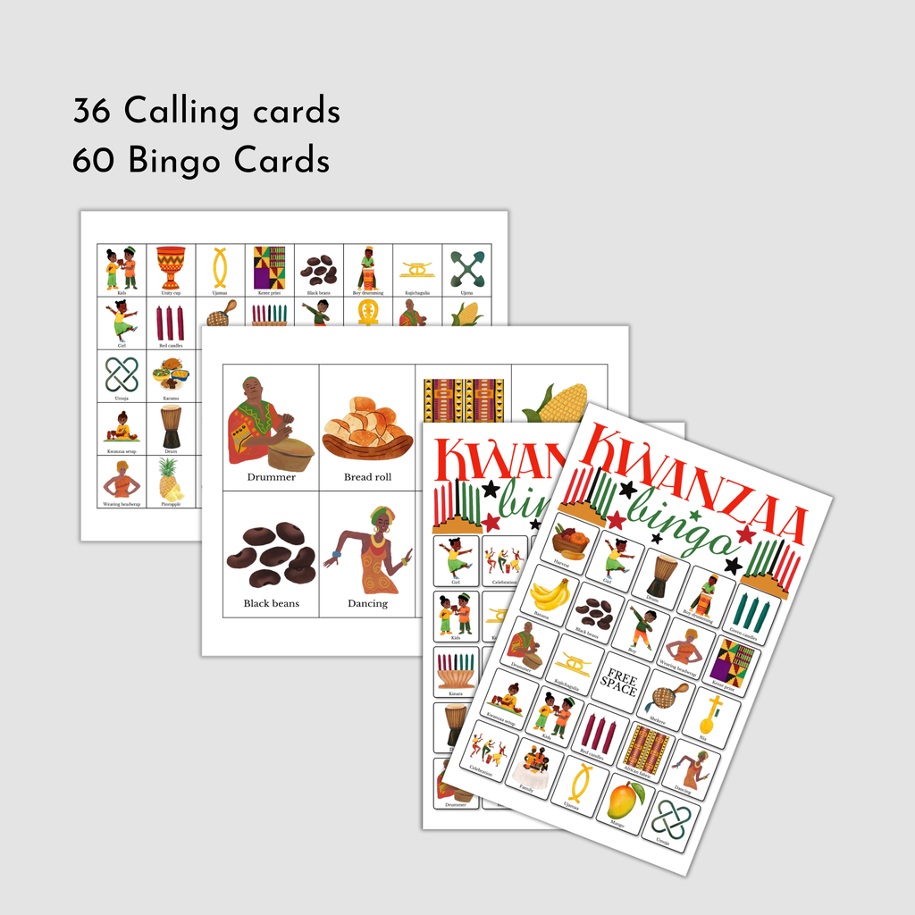 Kwanzaa Bingo Game