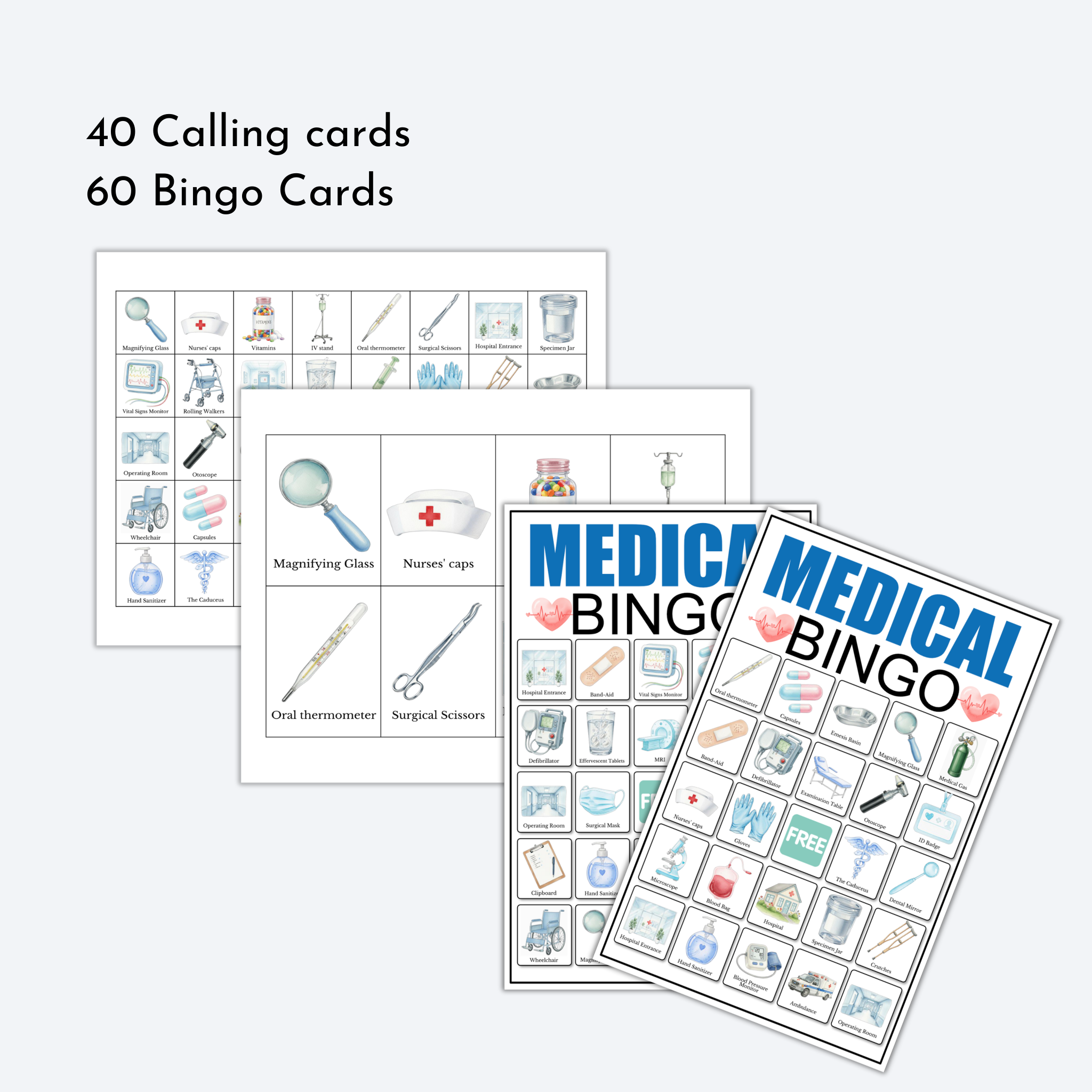 Medical Bingo Game