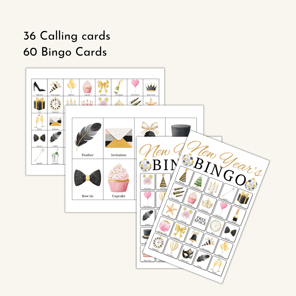 New Year's Bingo Game