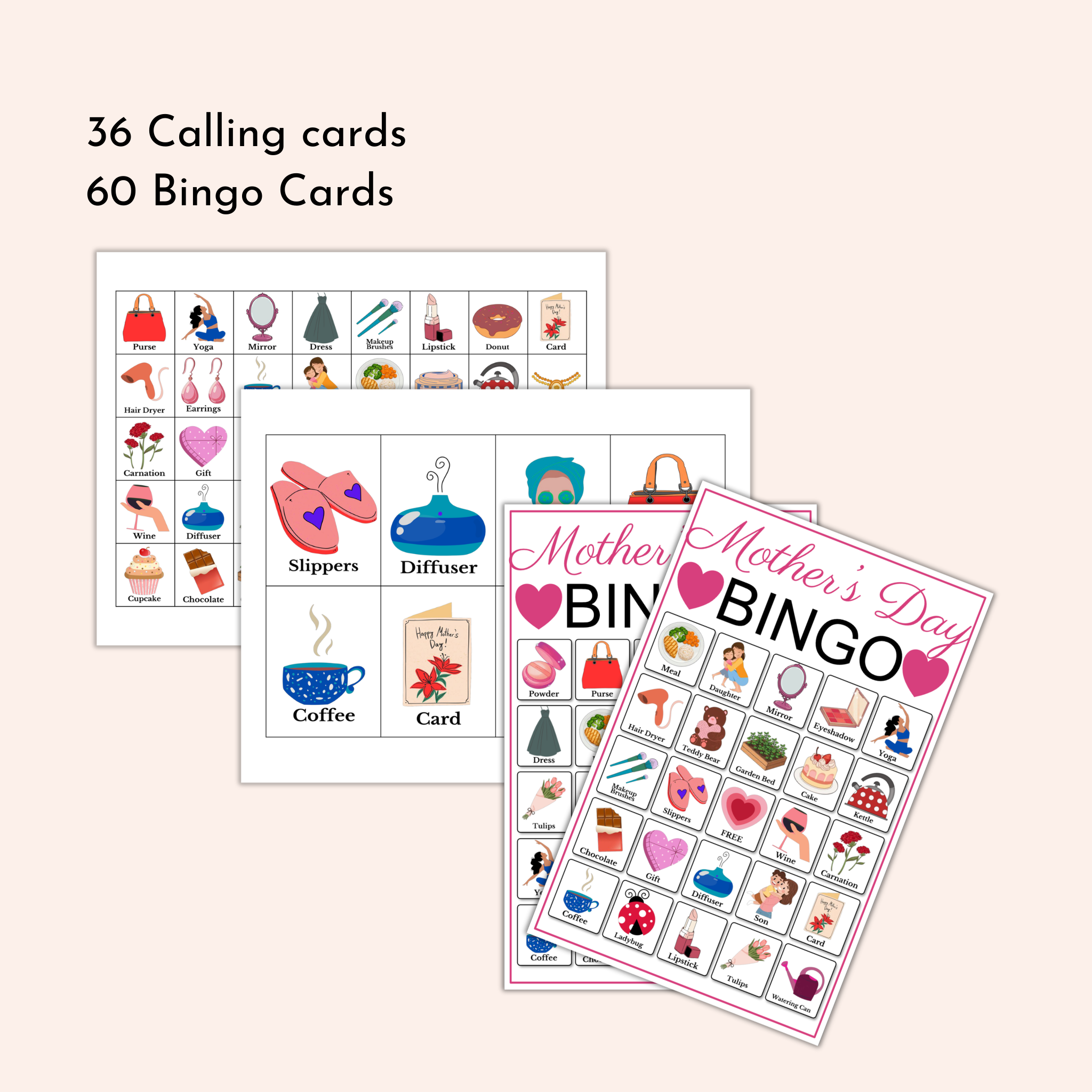 Mother's Day Bingo
