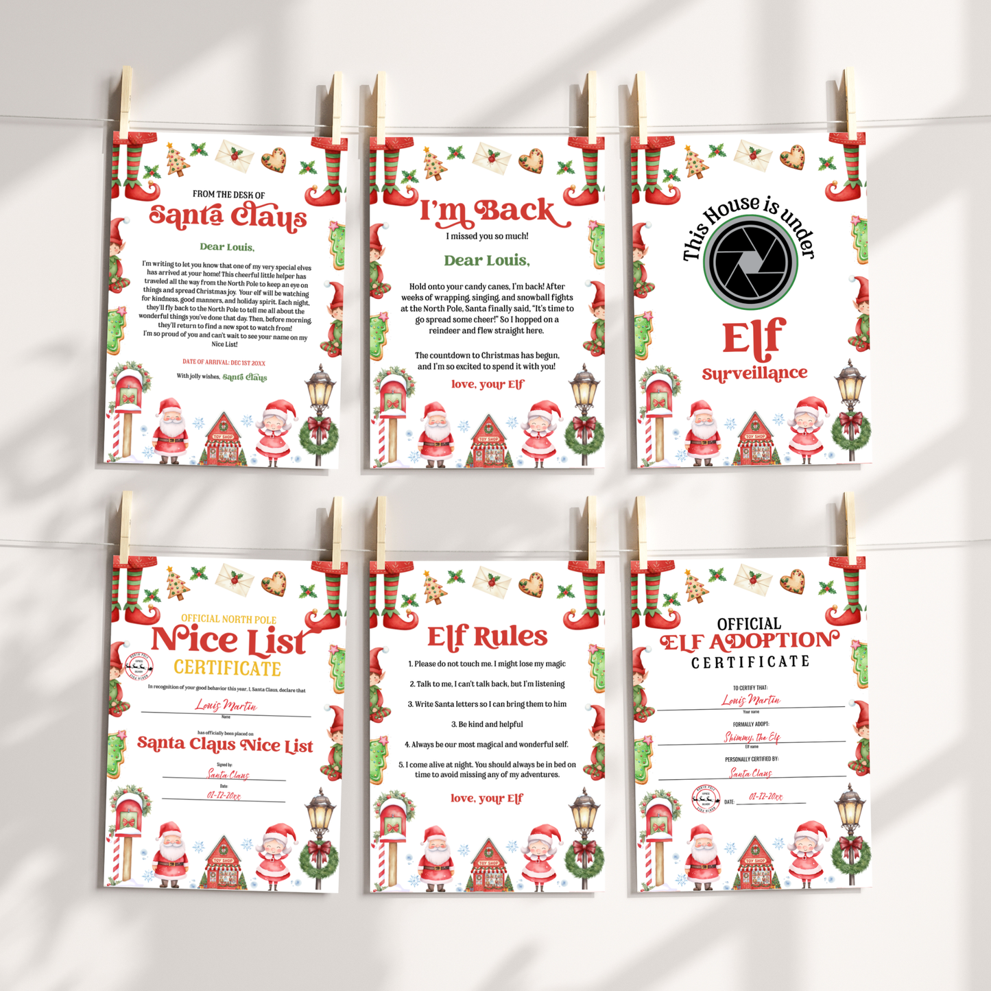 Elf Activity Bundle 01