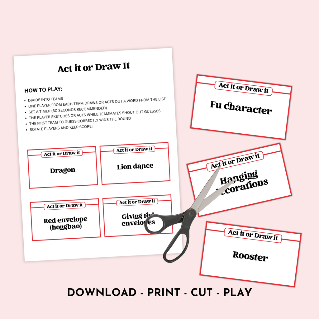 CNY Act It or Draw It