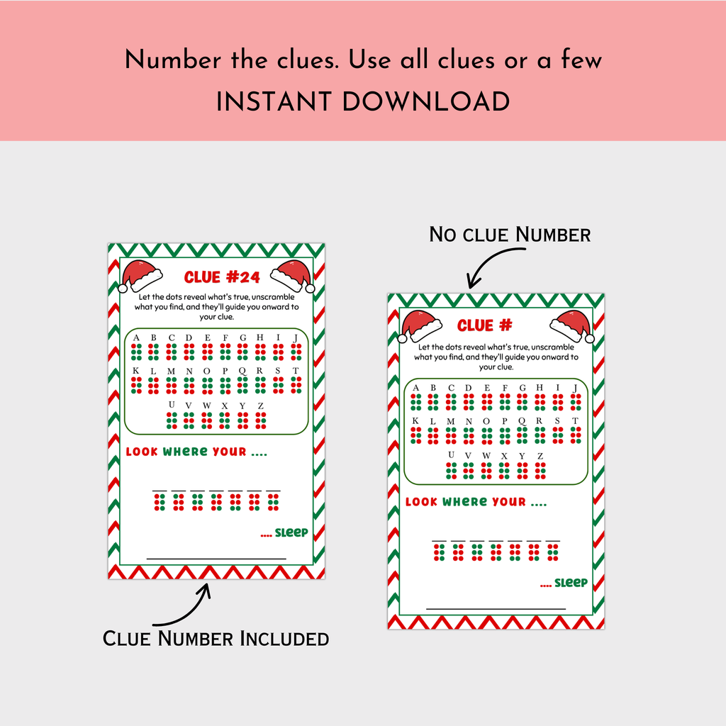 Advent Calendar Treasure Hunt