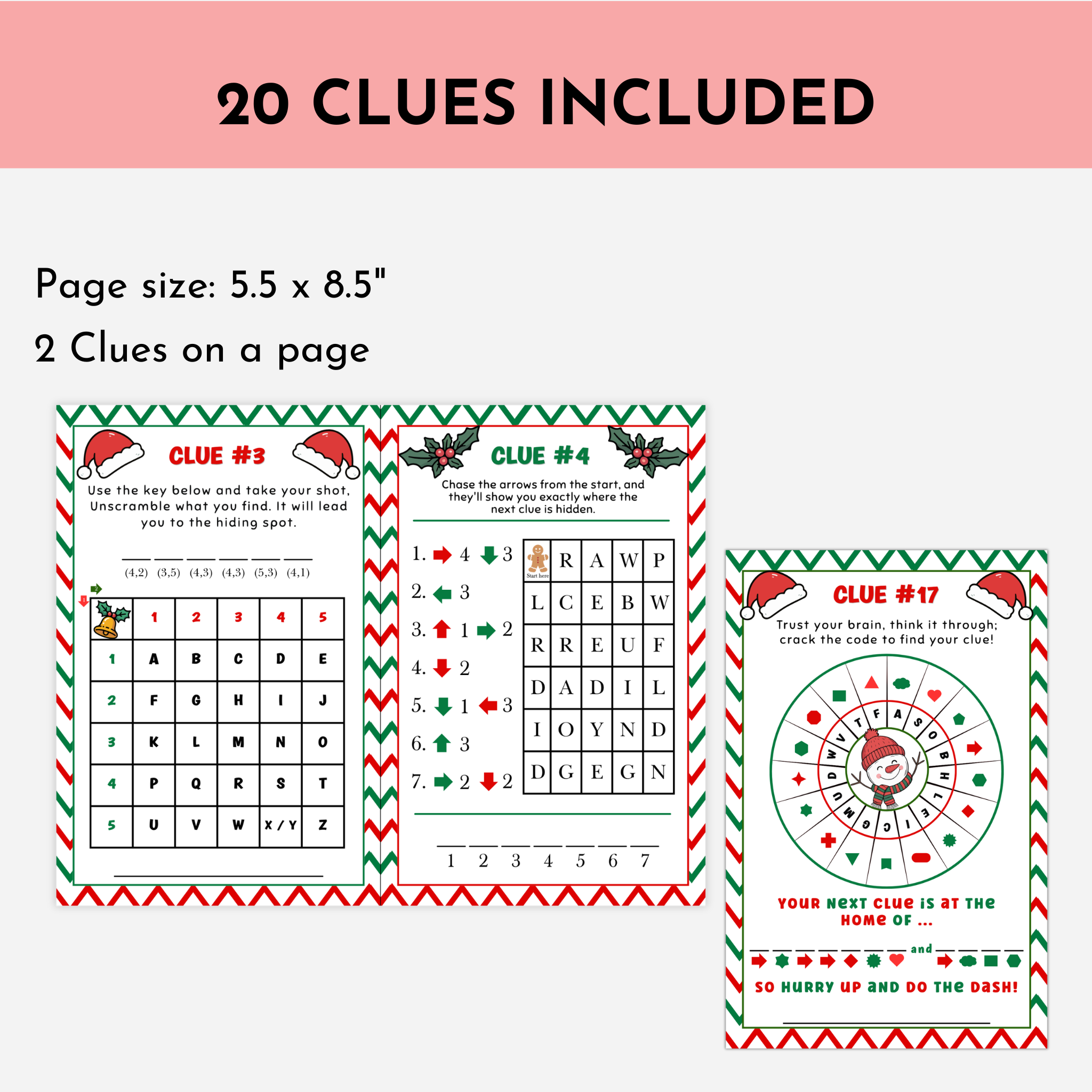 Advent Calendar Treasure Hunt