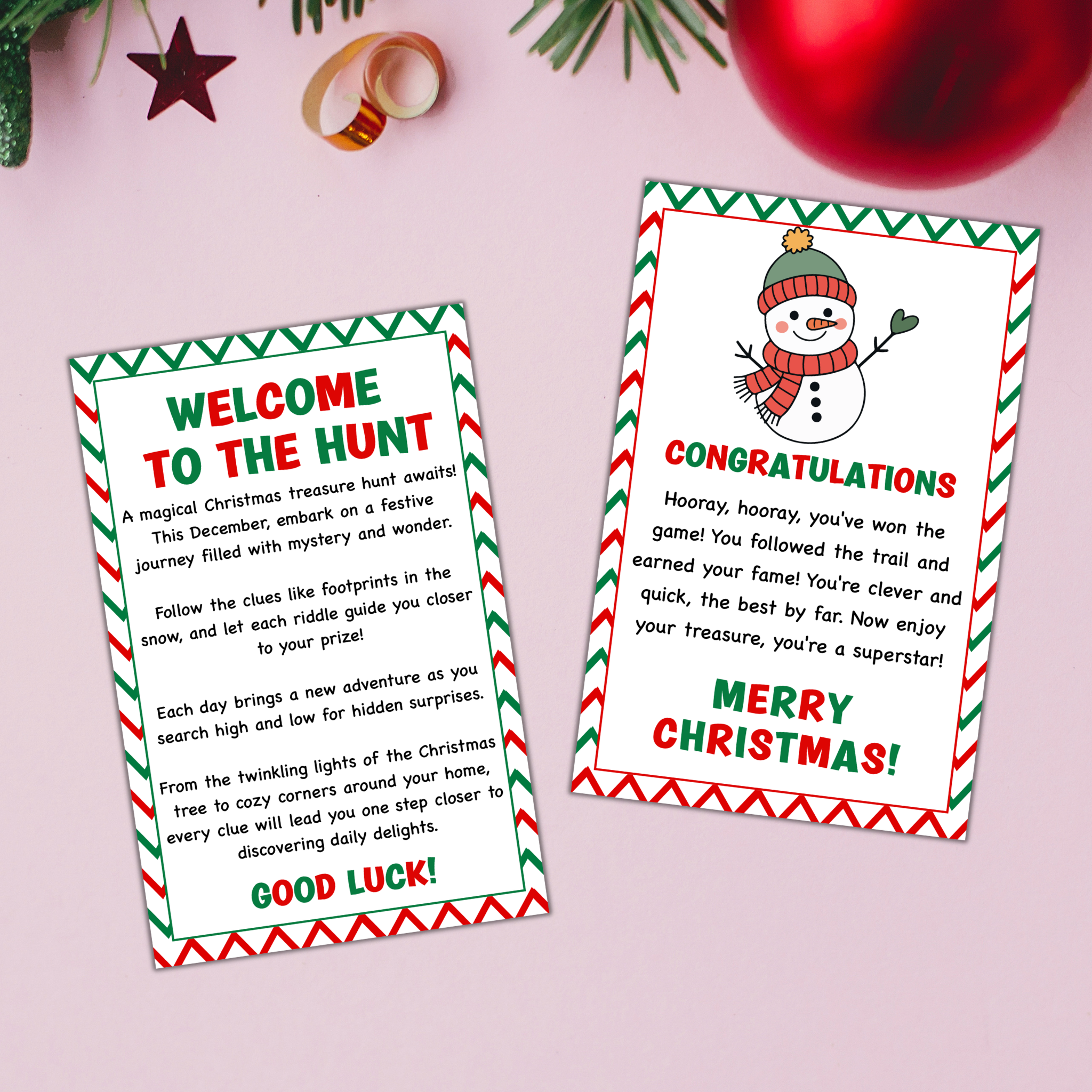 Advent Calendar Treasure Hunt