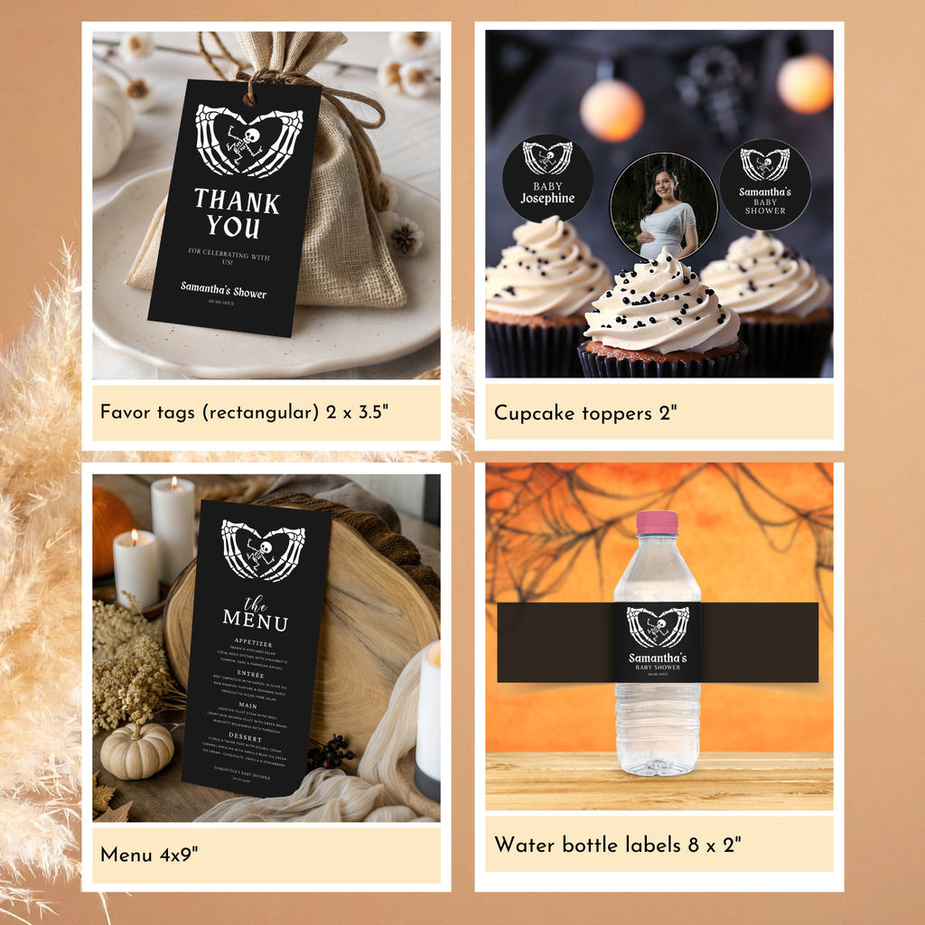 Halloween Baby Shower Bundle