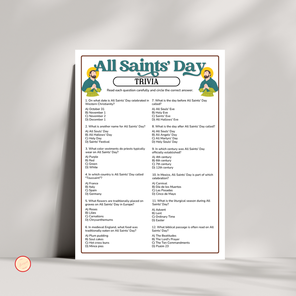 All Saints' Day Trivia