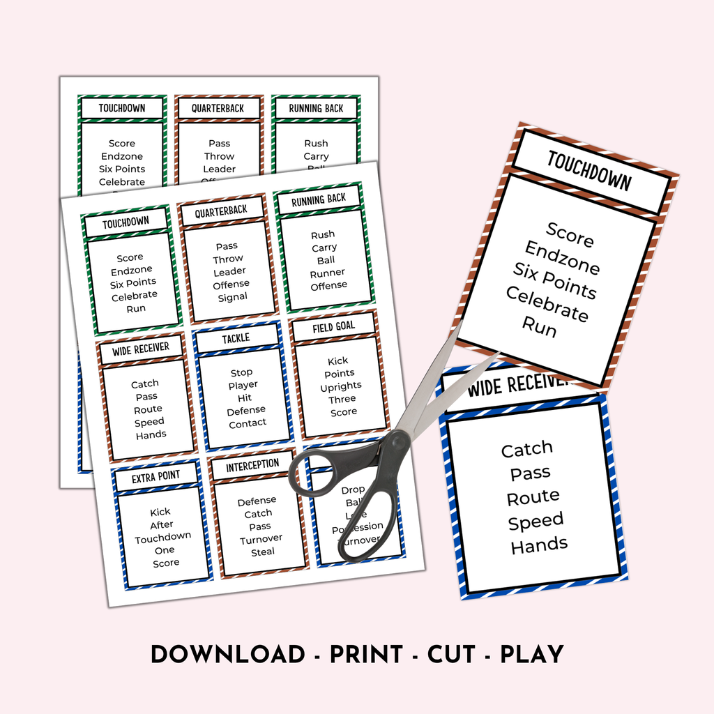 Football Forbidden Word Game
