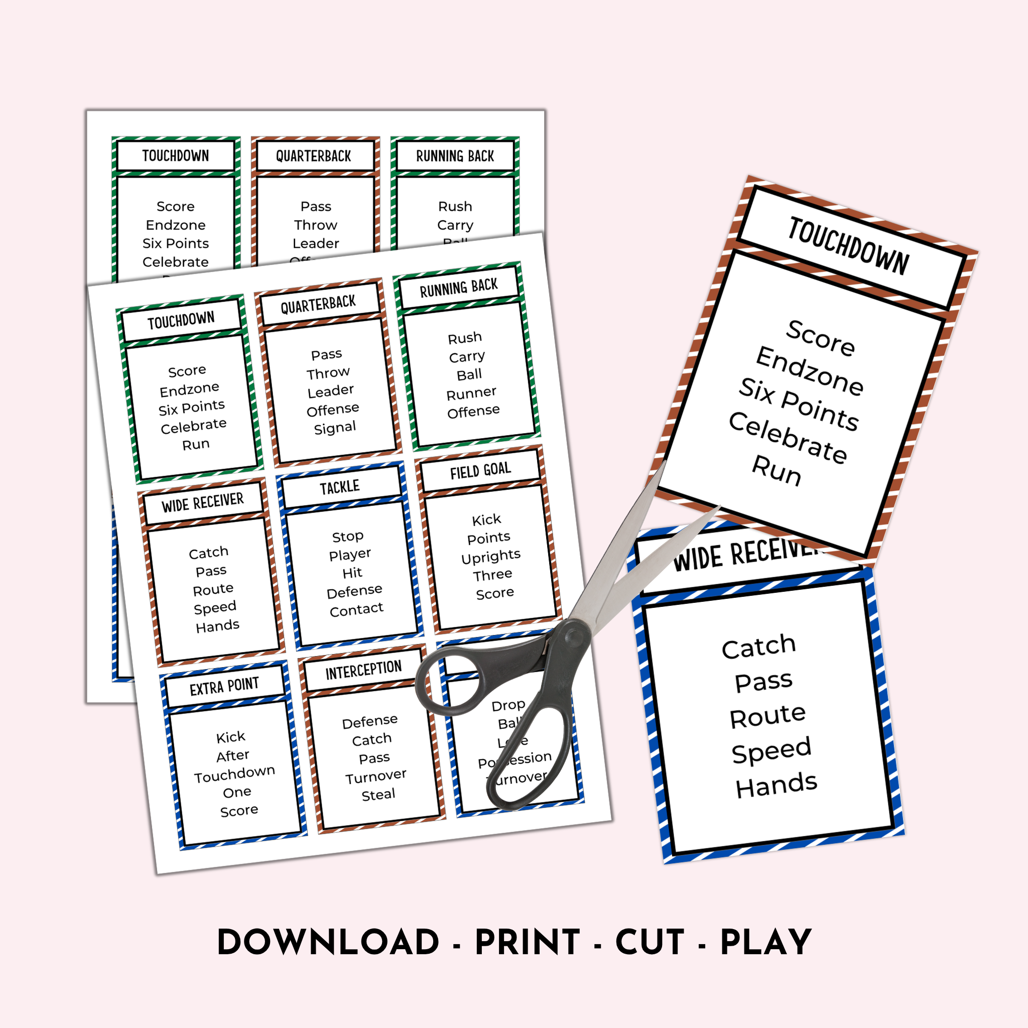 Football Forbidden Word Game