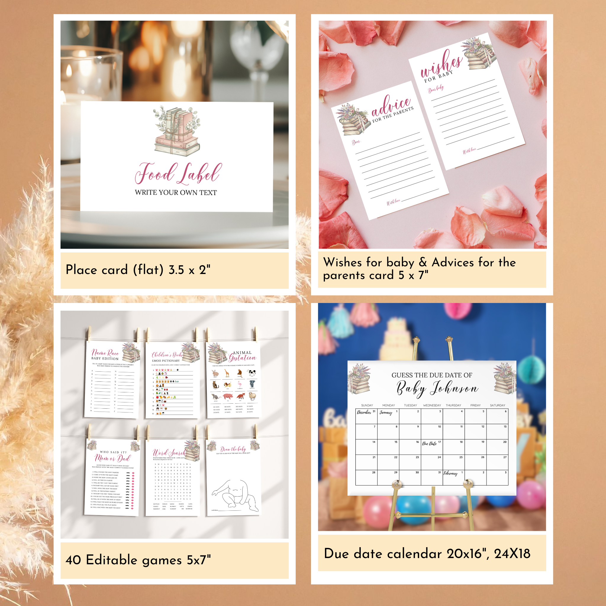Storybook Baby Shower Bundle
