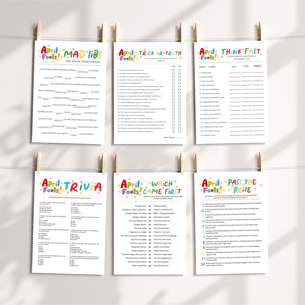 April Fools Day Game Bundle