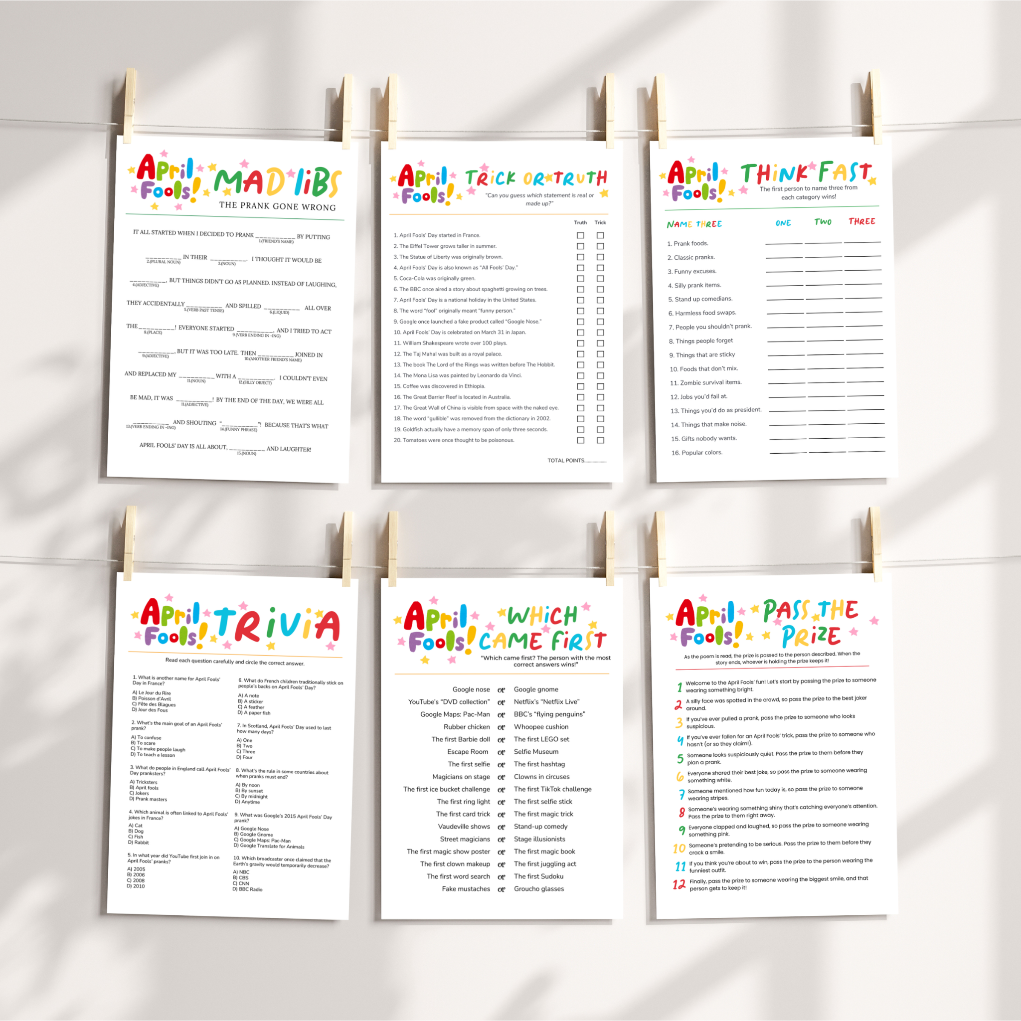 April Fools Day Game Bundle