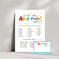 April Fools Name Game
