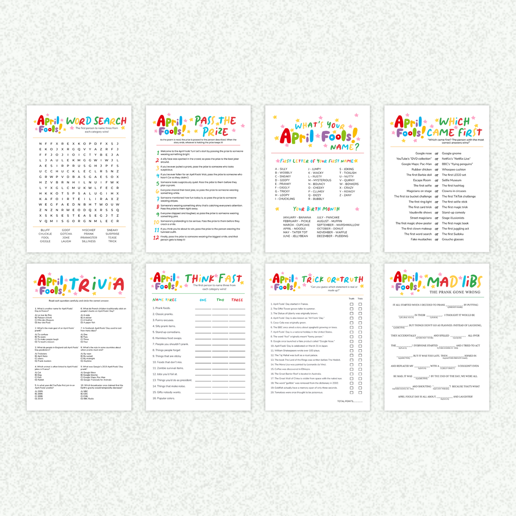 April Fools Day Game Bundle