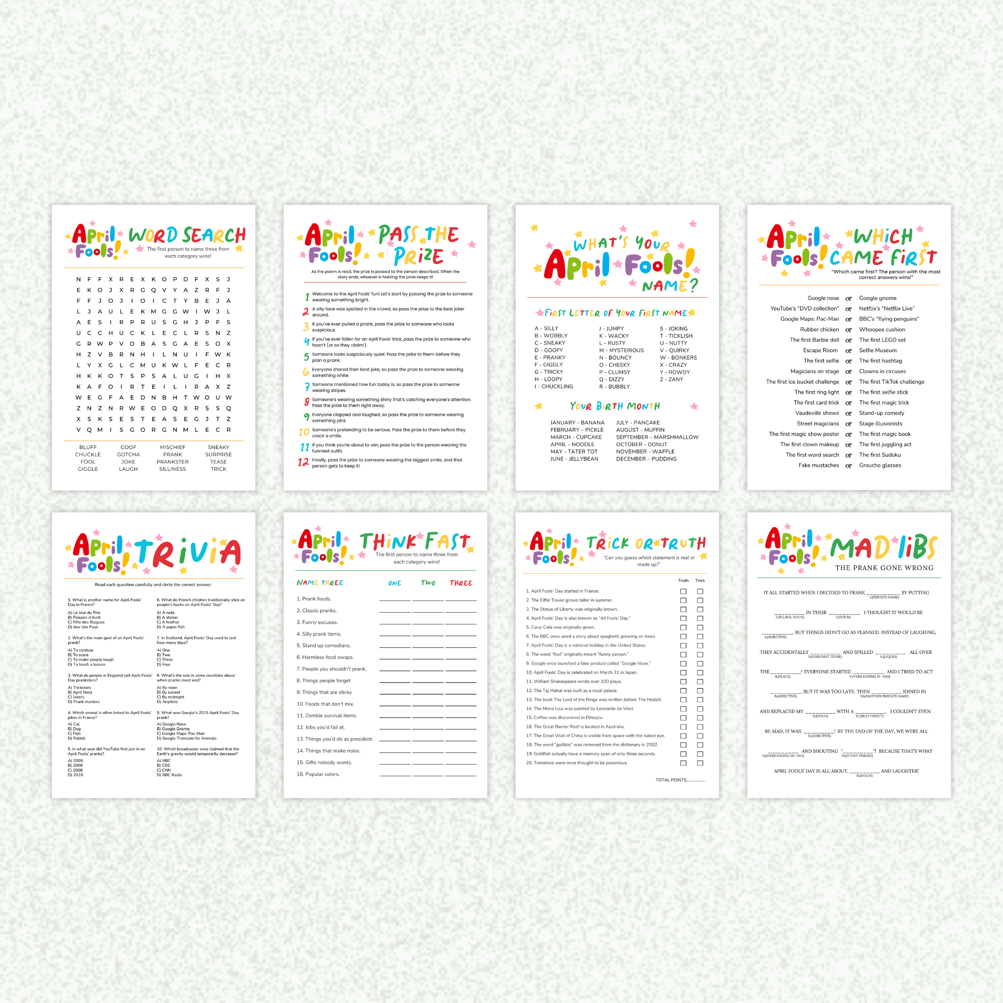 April Fools Day Game Bundle