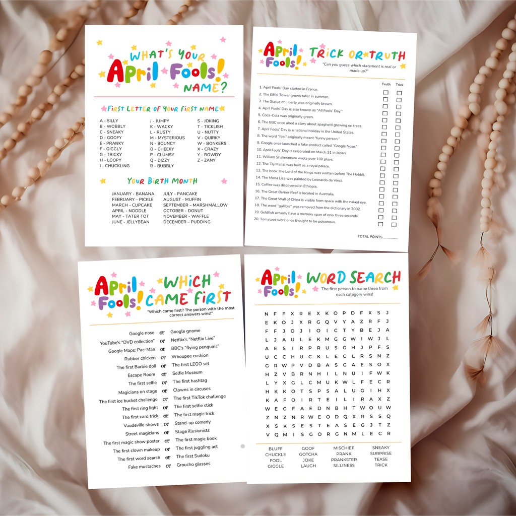 April Fools Day Game Bundle