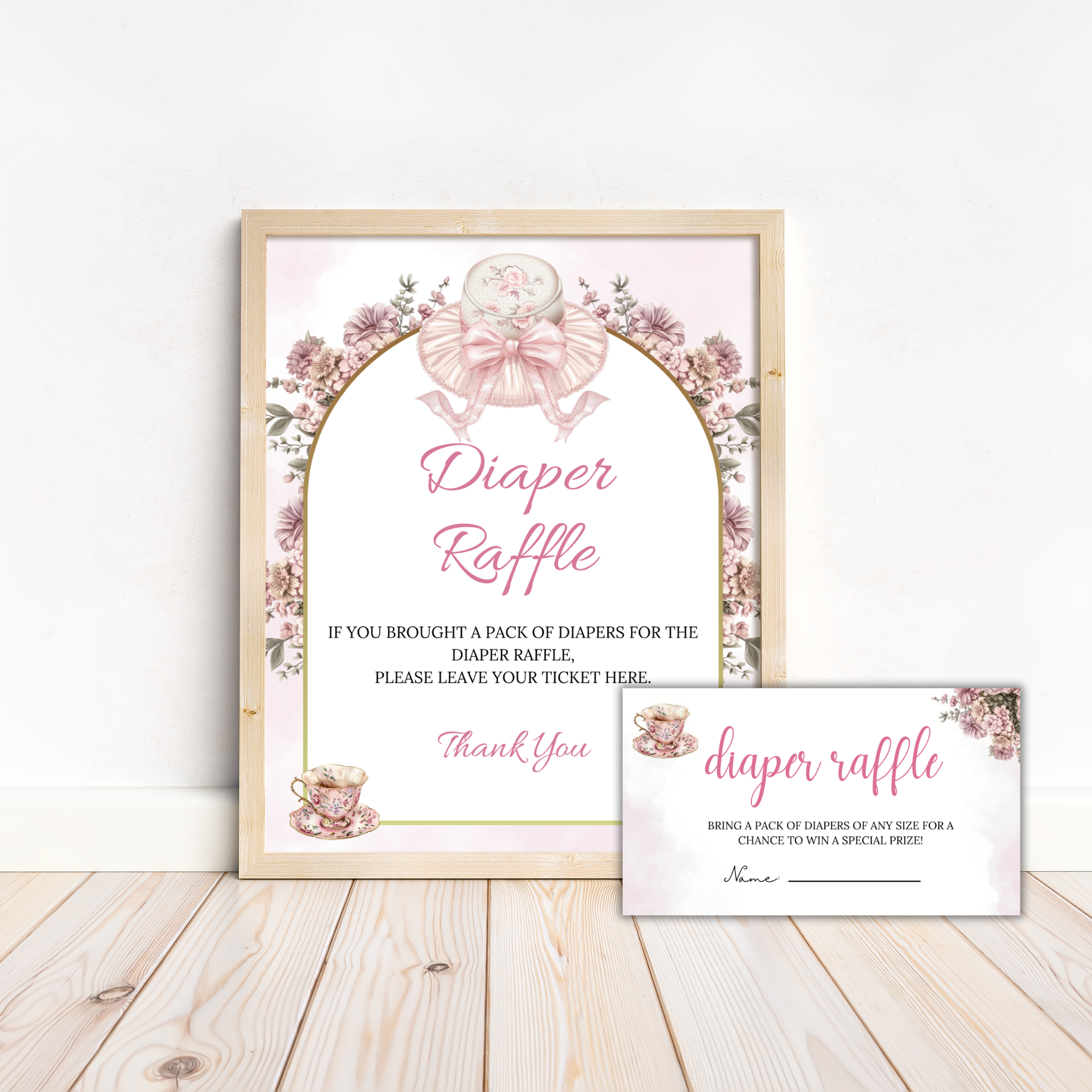 Time Party Table Sign Bundle